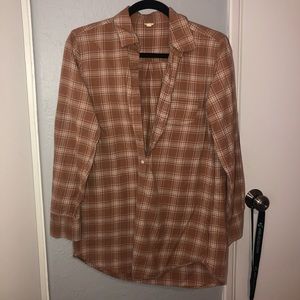Plaid blouse